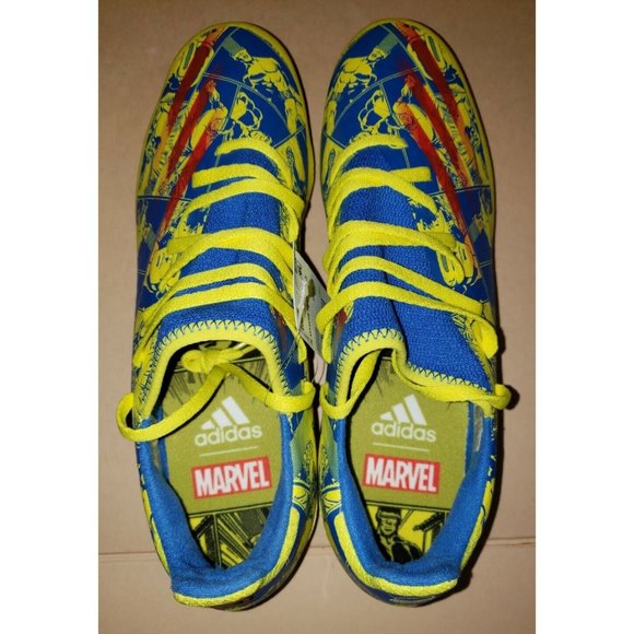 Adidas x Cyclops Marvel Soccer Cleats X GHOSTED.3 MG GZ7558 Men's Sizes New - Picture 11 of 12